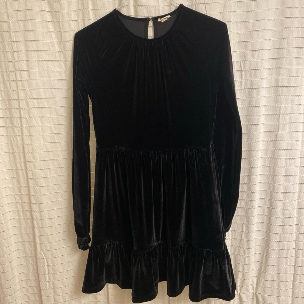 Crewcuts Xl Black Dress Believer Long Sleeve Witchy Fall Gothic Halloween